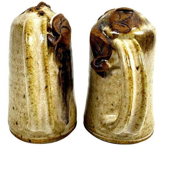 Durango Pottery Donna Rowe Signed Vintage 3D Pottery Salt and Pepper Shaker Set- - Picture 2 of 9